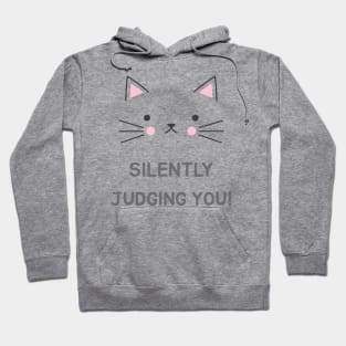 Judging Cat Hoodie